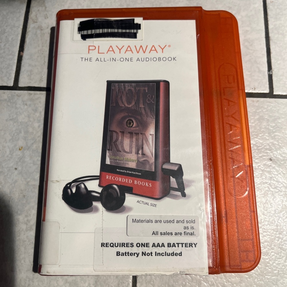 Rot & Ruin PLAYAWAY All-In-One Audiobook